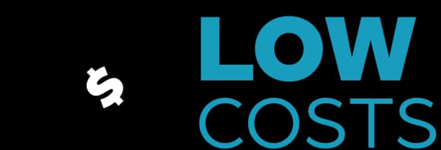 low costs